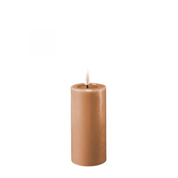 DeluxeHomeart Caramel LED Candle D: 5 * 10 cm