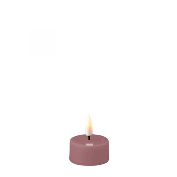 DeluxeHomeart Light Purple LED Tealight Candle D: 4,1 * 4,5 cm (2 pcs.)