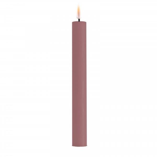 DeluxeHomeart Light Purple LED Dinner Candle D: 2,2 * 24 cm (2 pcs.)