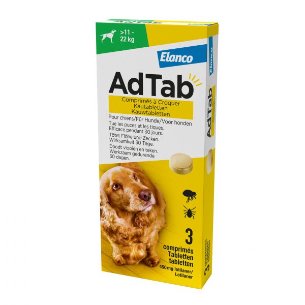 AdTab Kauwtablet Hond >11 - 22kg