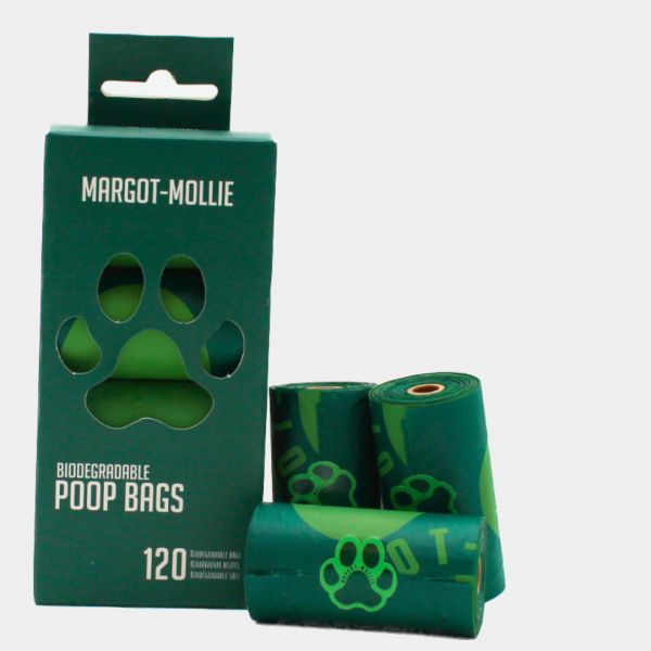 Margot-Mollie Hondenpoepzakjes 120 stuks.