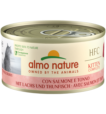 Almo Nature Kat HFC Kitten Zalm en Tonijn