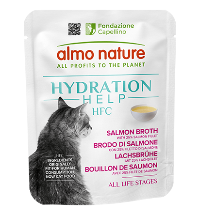 Almo Nature HFC Hydration Help Zalm Bouillon met Zalmfilet