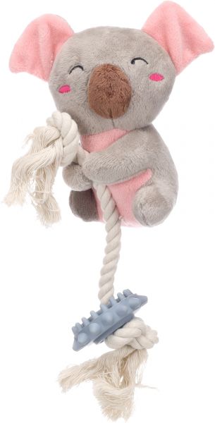 Speelgoed Puppy Didi Koala met touw Grijs