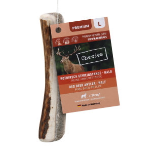 Chewies Edelhertengewei half L 80gr-139gr 1st