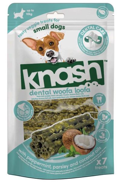 Knash Woofa Loofa Dental Small Mint/Parsley