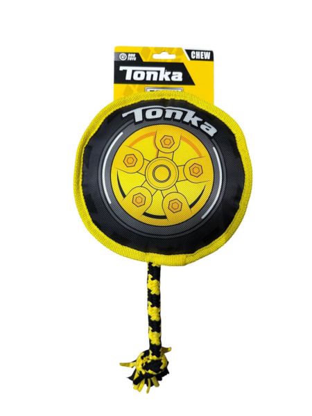Tonka Bandenring gevuld met polyvezel met touw 8 inch