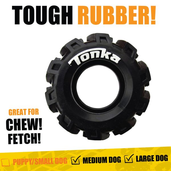 Tonka rubber Seismic Tread bal 5 inch