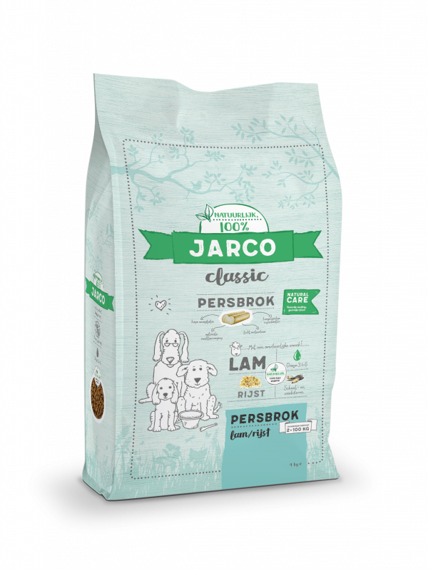 Jarco Dog Classic Persbrok Lam/Rijst