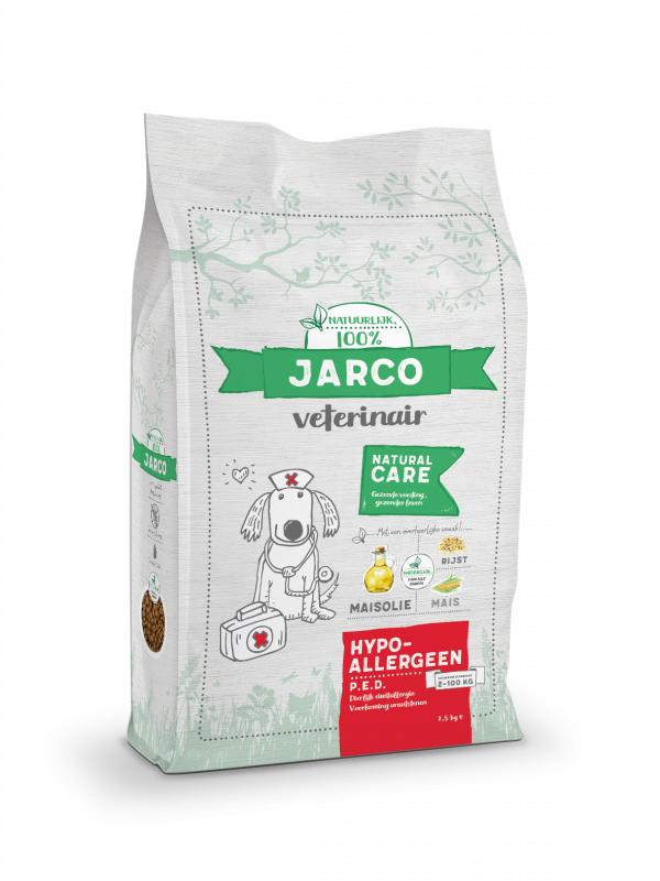 Jarco Dog Veterinair Hypoallergeen P.E.D. Mais