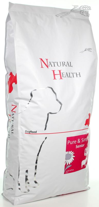 Natural Health Dog Lamb & Rice Senior