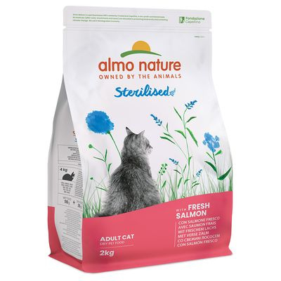 Almo Nature Kat Holistic Sterilised Verse zalm