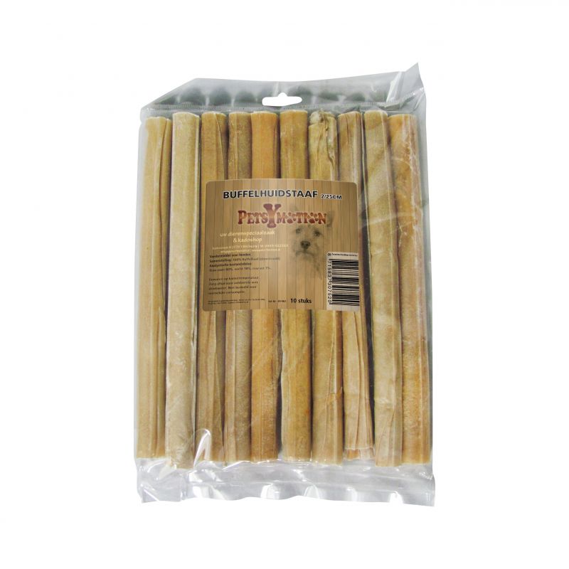 Buffelhuid Staaf 2/25cm