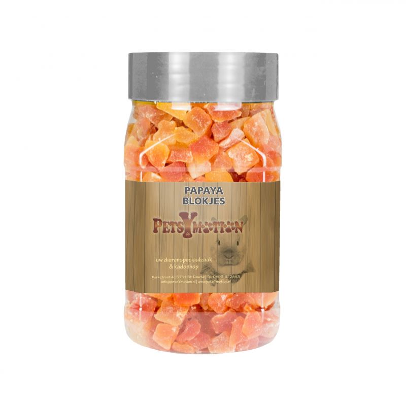 Papaya Blokjes