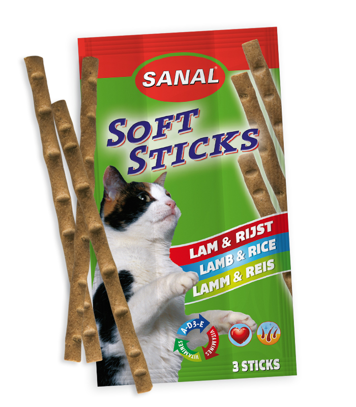 Sanal Soft Sticks Lam & Rijst