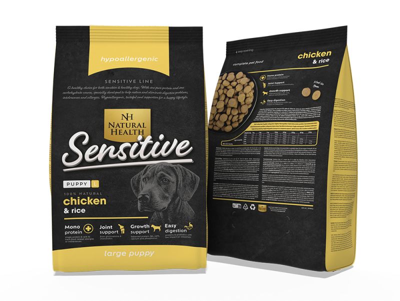 Natural Health Dog Chicken & Rice Puppy Large