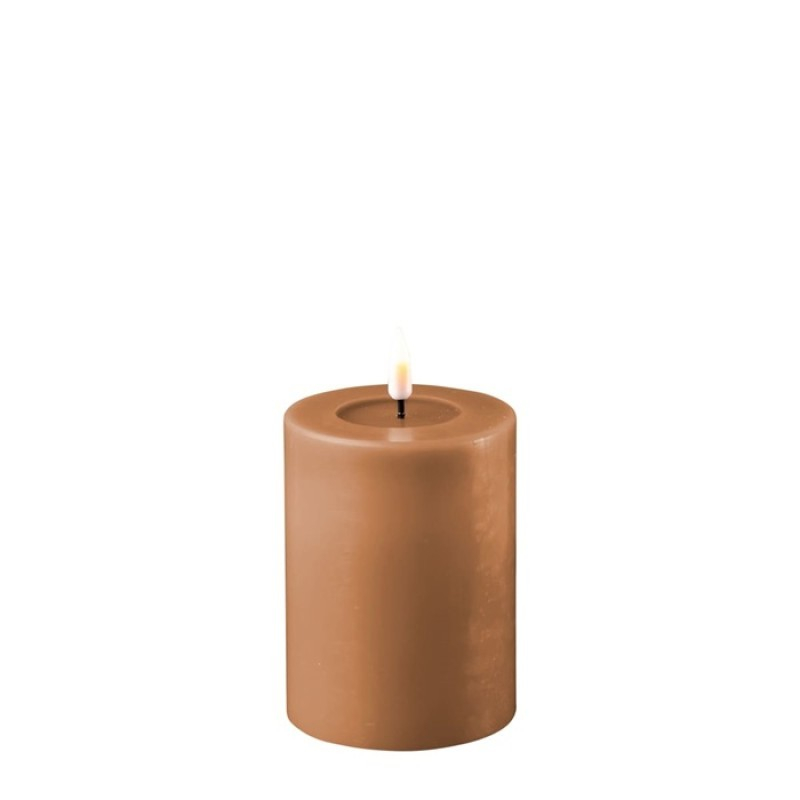 DeluxeHomeart Caramel LED Candle D: 7,5 * 10 cm