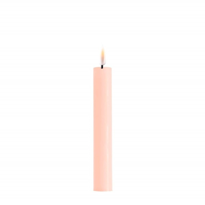 DeluxeHomeart Light Pink LED Dinner Candle D: 2,2 * 15 cm (2 pcs.)