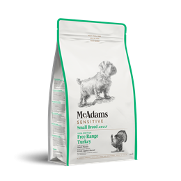 McAdams Sensitive Small Breed Adult Vrije Uitloop Kalkoen