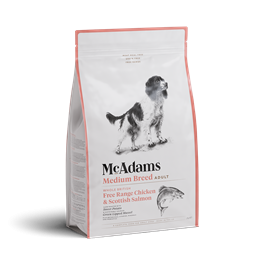 McAdams Medium/Large Breed Adult Vrije Uitloop Kip & Zalm