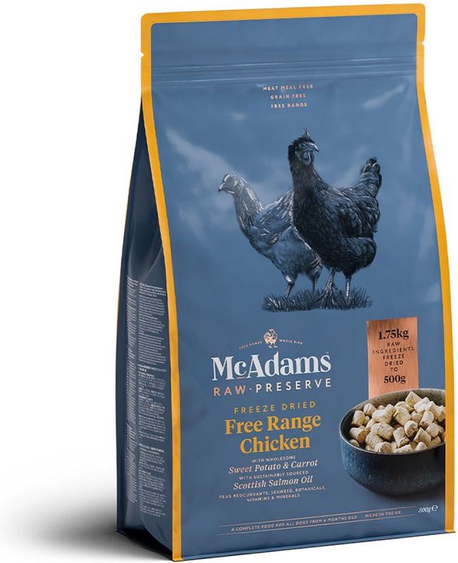 McAdams Freeze Dried Free Range Chicken