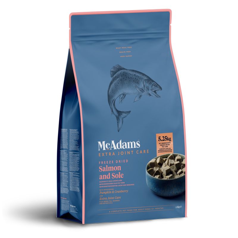McAdams Extra Joint Care Freeze Dried Salmon & Sole