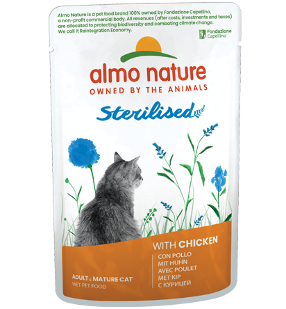 Almo Nature Sterilised met Kip