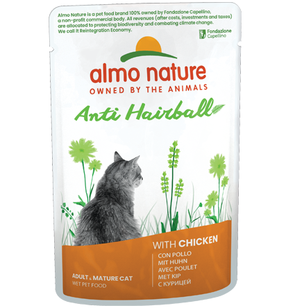 Almo Nature Anti Hairball met Kip