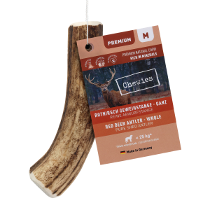 Chewies Edelhertengewei heel M 80gr-119gr 1st