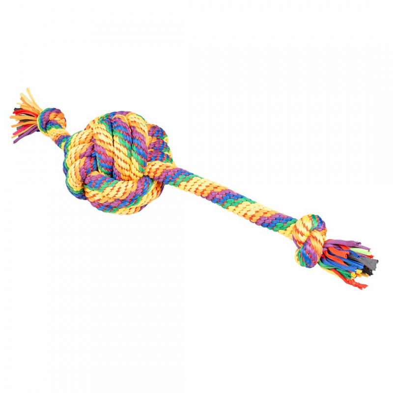 Sweater touwbal meerkleurig