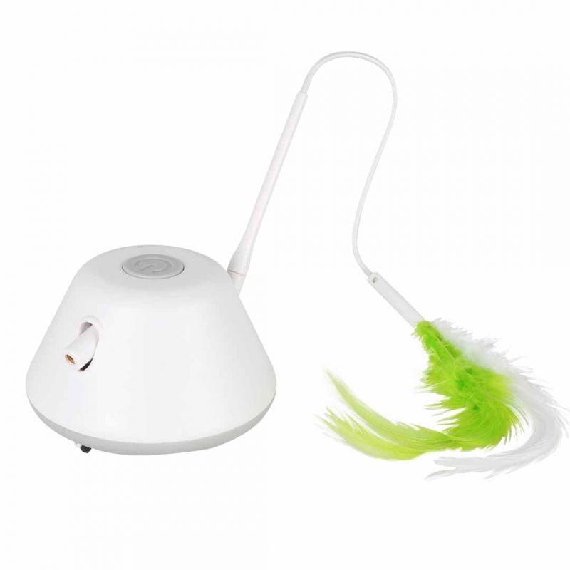 Kattenspeeltje Twisting Tank wit