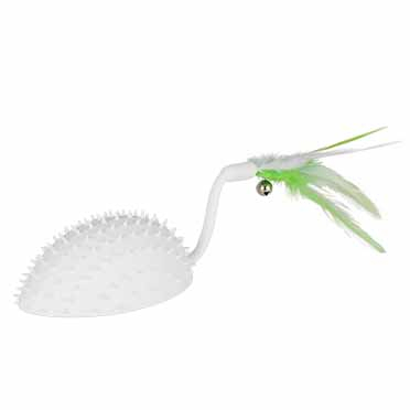 Elektronisch Kattenspeeltje Mouse On The Move Wit