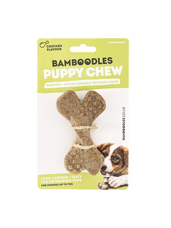 Bamboodles Puppy Chew x Bone Chicken