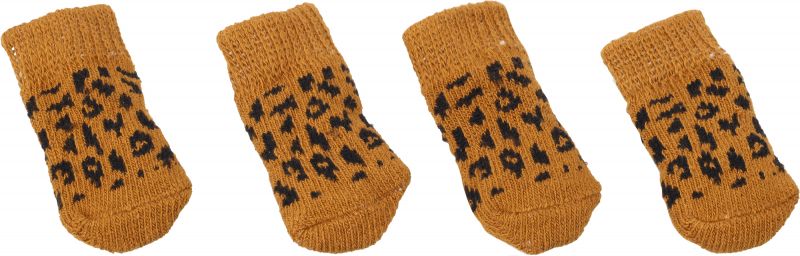 Sokken Adda 4 stuks Cognac