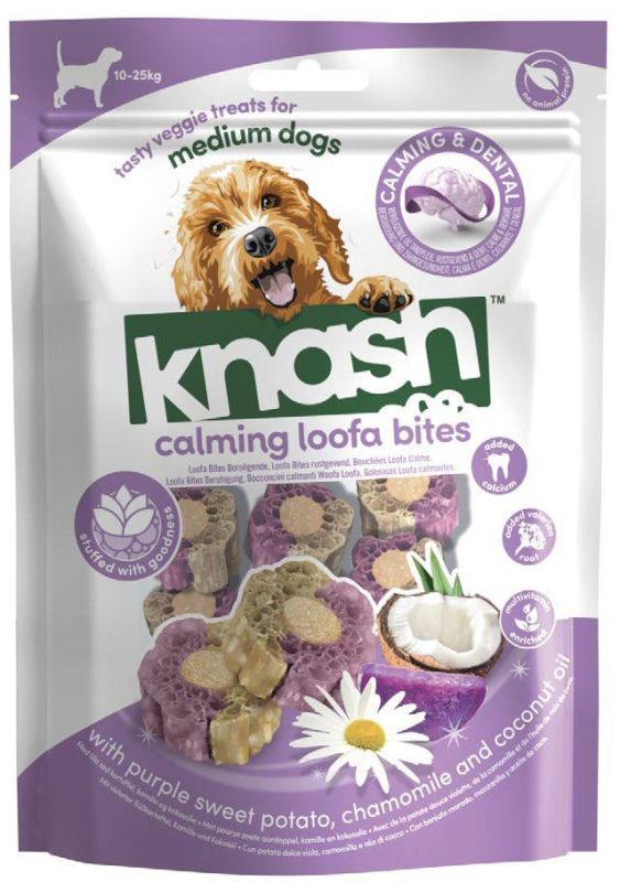Knash Woofa Loofa Bites Calming Purple Sweet Potato/Chamomile