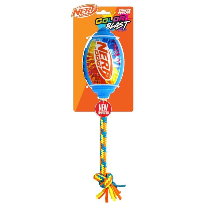 Nerf TPR Color Grip Voetbal met touw