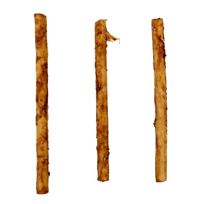 Kip & pindakaas sticks