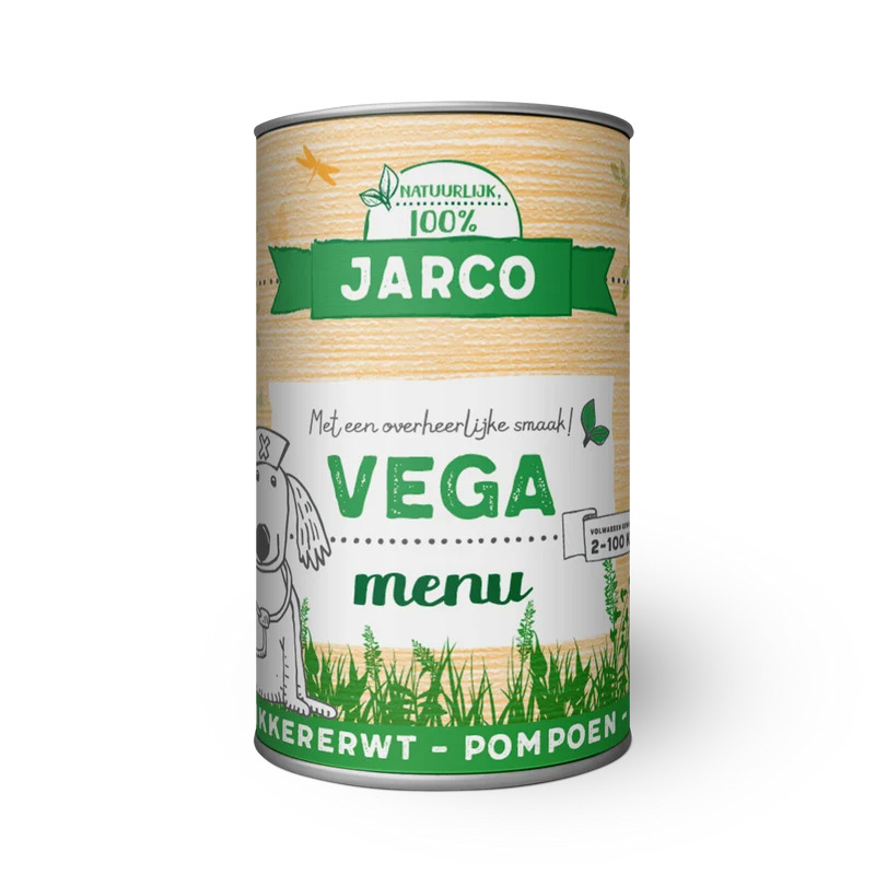 Jarco Blikvoeding - Vega menu 400 gram